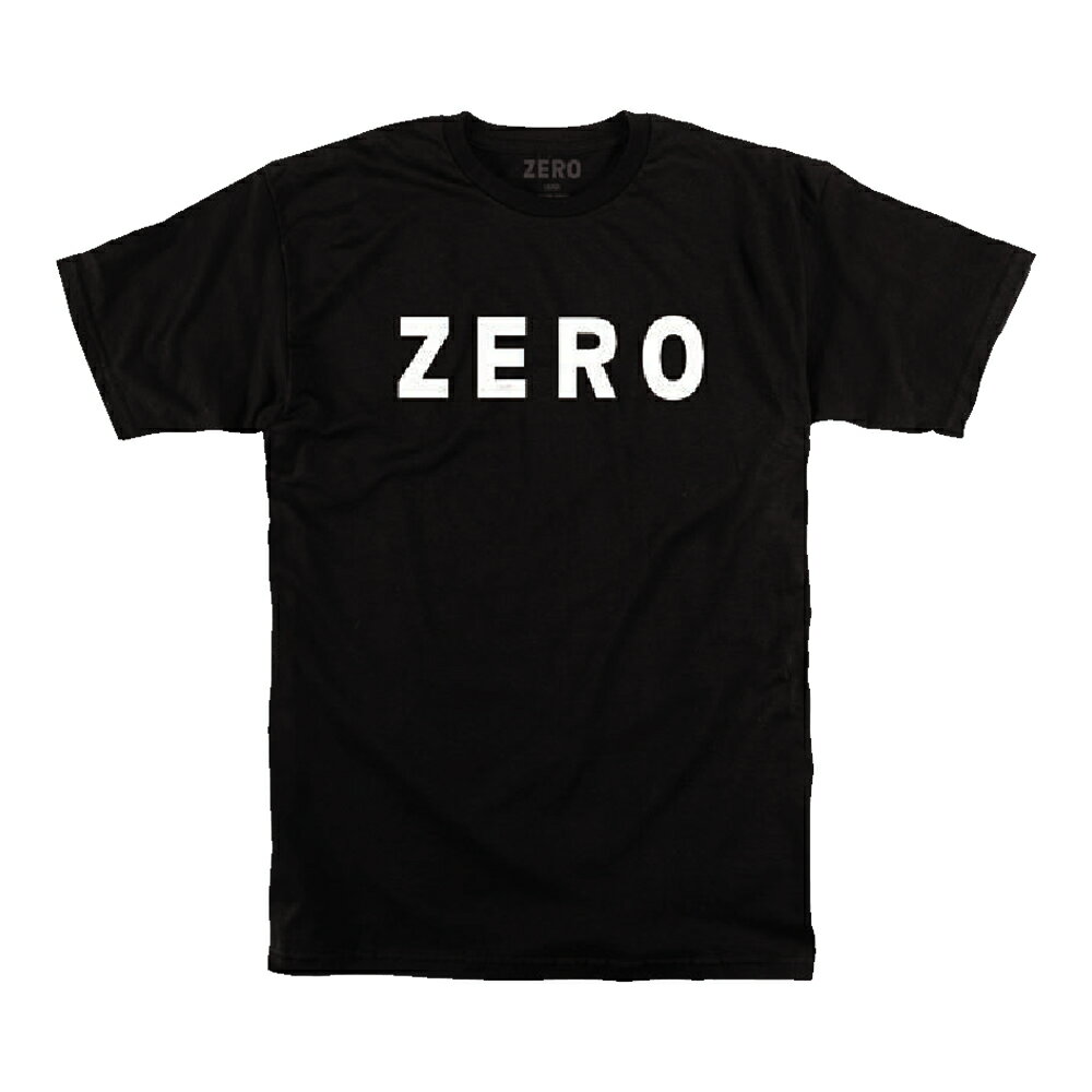TシャツARMY TEE (BLACK)スケートボード ブランドスケボー スケート TシャツZERO(ゼロ)[sz002bk]