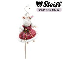 【シュタイフ公式】オーナメント・ミセスサンタマウス ■ ぬいぐるみ 動物 ねずみ 鼠 ネズミ mouse クリスマス 2023秋冬 新作 プレゼント ギフト 贈り物 出産祝い steiff シュタイフ ドイツ