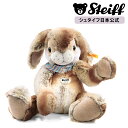 【シュタイフ公式】 ウサギのホッピー（スカーフ） 35cm ぬいぐるみ 動物 うさぎ ウサギ 兎 ラビット rabbit プレゼント ギフト 贈り物 出産祝い steiff シュタイフ ドイツ