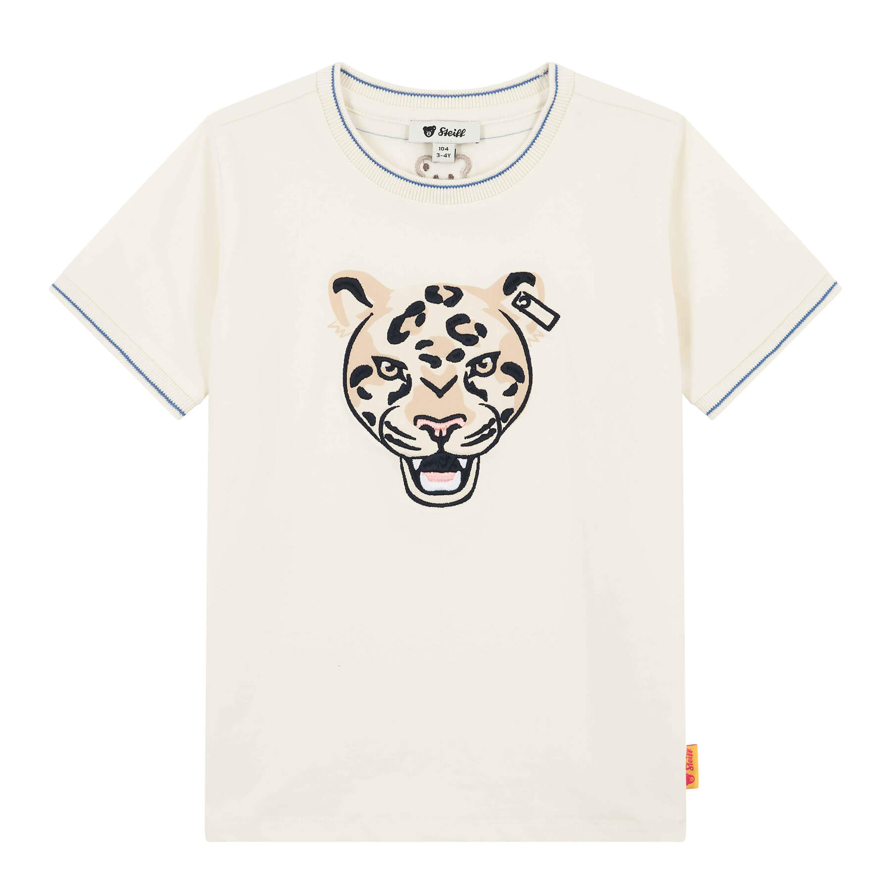乐天商城 - シュタイフ公式 半袖Tシャツ アイボリー 子供服 プレゼント ギフト 贈り物 出産祝い