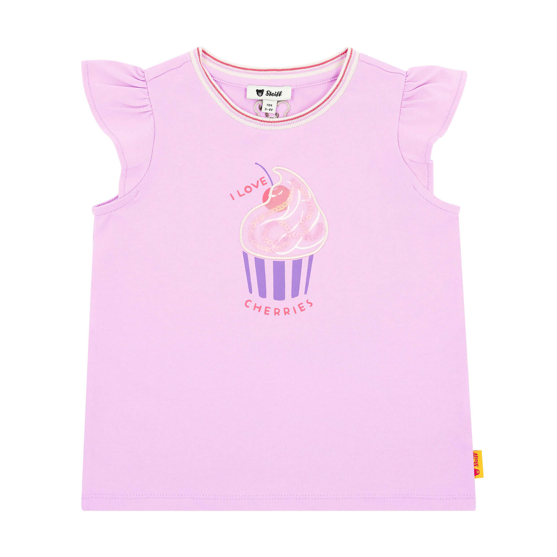Rakuten - シュタイフ公式 半袖Tシャツ パープル 子供服 プレゼント ギフト 贈り物 出産祝い