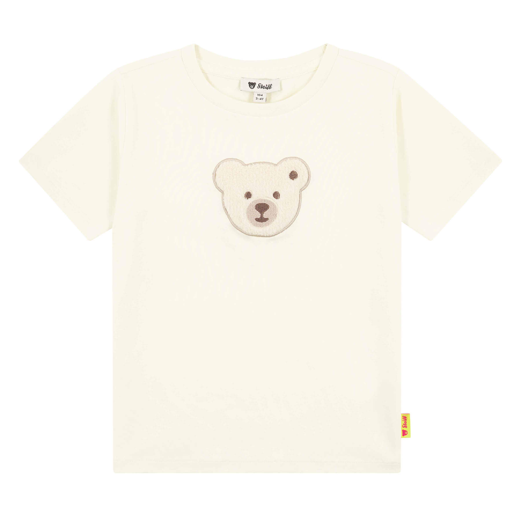 Rakuten - シュタイフ公式 半袖Tシャツ アイボリー 子供服 プレゼント ギフト 贈り物 出産祝い