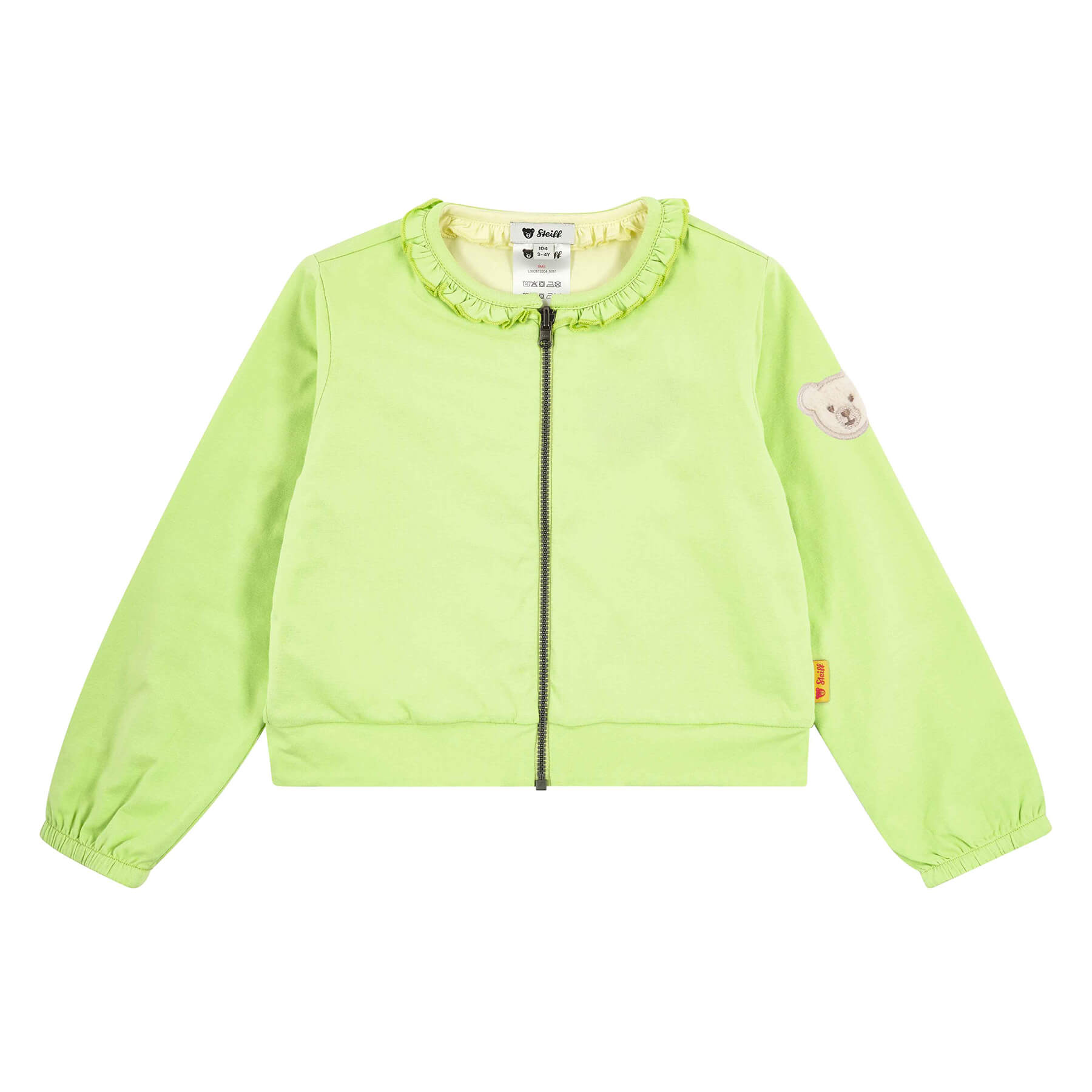 Rakuten - シュタイフ公式 リバーシブルジャケット ライトグリーン 子供服 プレゼント ギフト 贈り物 出産祝い