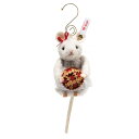 【世界限定】オーナメント・クリスマスベーカリーマウス【10月入荷予定】ぬいぐるみ 動物 ねずみ 鼠 ネズミ mouse クリスマス 2025秋冬 新作 プレゼント ギフト 贈り物 出産祝い steiff シュタイフ ドイツ