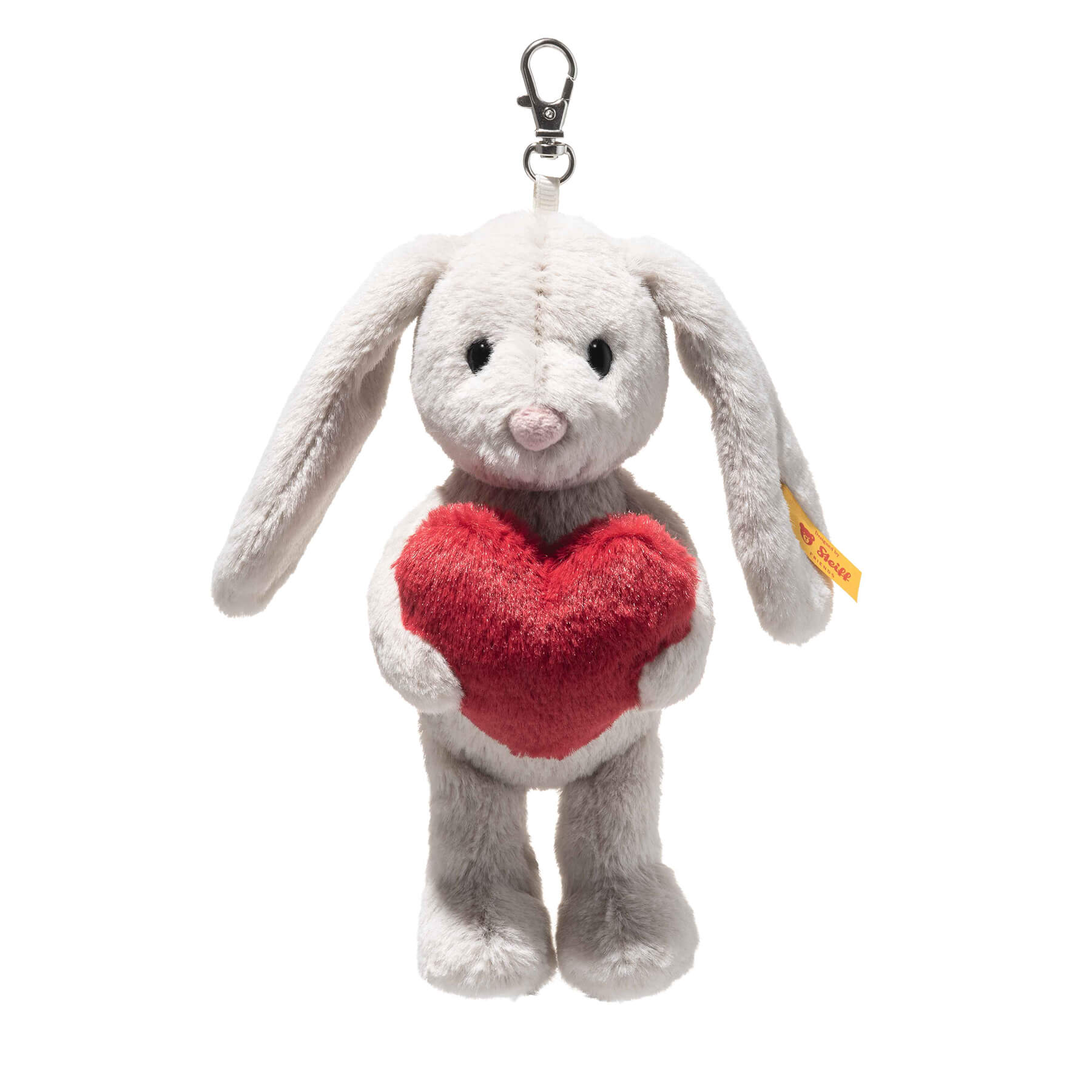Rabbit - 【シュタイフ公式】ソフトキーリング・ウサギのホッピー「ラブ」 steiff シュタイフ ドイツ テディベア 熊 クマ ベア くまのぬいぐるみ くま ぬいぐるみ ギフト 贈り物 出産 祝い 誕生日 クリスマス クリスマスプレゼント プレゼントこどもの日