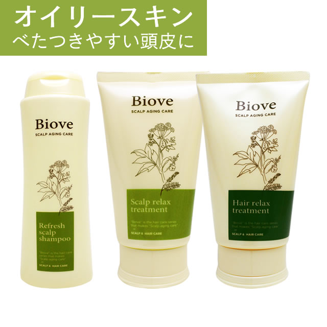 スキャルプエイジングケア■セット内容は、・リフレッシュスキャルプシャンプー【医薬部外品】250mL・スキャルプリラックストリートメント【医薬部外品】240g・ヘアリラックストリートメント240gセットで買ってお得！！【STEP1：リフレッシュスキャルプシャンプー】●頭皮が敏感な方も安心してお使いいただける、アミノ酸系活性剤と両性活性剤のみで処方した高級アルコールフリーの薬用スキャルプシャンプー。●すっきりとした洗いあがりで、フケ・かゆみを防ぎます。【STEP2：スキャルプリラックストリートメント】●シリコーン・鉱物油フリーで頭皮にも安心してお使いいただけるトリートメント。●フケ・かゆみを防ぎ、髪・頭皮を柔軟でうるおいのある、ふんわりとサラサラな髪に仕上げます。【STEP3：ヘアリラックストリートメント】●髪専用の高保湿トリートメント。●高い毛髪補修効果により、ダメージしパサついた髪を毛先までなめらかでつややかに、うるおいのある状態に仕上げます。《ビオーブ シリーズとは…》ビオーブは3つのアプローチで“スキャルプエイジングケア”を実現します。 【1】スキャルプマッサージ ・頭皮の余分な脂質を除去・マッサージ効果による頭皮の血流を促進・有効成分の浸透促進・リラックス効果【2】薬用有効成分 (薬用有効成分配合で頭皮トラブルを改善)・皮脂分泌の改善・フケ&ニオイ抑制・かゆみ抑制【3】機能性植物成分 (独自の植物抽出成分が頭皮環境・髪質を改善)・脱毛予防・頭皮の保湿商品詳細内容量■リフレッシュスキャルプシャンプー【医薬部外品】：250mL ■スキャルプリラックストリートメント【医薬部外品】：240g ■ヘアリラックストリートメント：240gメーカーデミ商品名ビオーブスペシャルケア《お試し》セットオイリースキン[脂性肌]用カテゴリーヘアケア シャンプー トリートメント ヘッドスパ マッサージ 頭皮ケア エイジングケア使い方1〉髪全体をぬらした後、「リフレッシュスキャルプシャンプー」を適量、髪になじませ、よくマッサージしながら洗います。その後、十分すすいでください。2〉水気をきり、「スキャルプリラックストリートメント」を適量、頭皮中心になじませながらマッサージしてください。髪全体にもなじませた後、頭皮を中心に十分すすいでください。3〉水気をきり、「ヘアリラックストリートメント」適量を中間〜毛先を中心にもみこむようになじませてください。その後、なめらかさが残る程度にすすいでください。成分■リフレッシュスキャルプシャンプーピロクトンオラミン、精製水、ヤシ油脂肪酸メチルタウリンナトリウム、ラウリルジメチルアミノ酢酸ベタイン、ラウリルヒドロキシスルホベタイン液、ラウリン酸アミドプロピルベタイン液、アルキル（8〜16）グルコシド、ヤシ油脂肪酸モノエタノールアミド、カワラヨモギエキス、キョウニンエキス、クララエキス（1）、シャクヤクエキス、センキュウエキス、サボンソウエキス、DL-リンゴ酸、1,3-ブチレングリコール、塩化O-[2-ヒドロキシ-3-（トリメチルアンモニオ）プロピル]ヒドロキシエチルセルロース、ポリオキシエチレンセトステアリルヒドロキシミリスチレンエーテル、ジステアリン酸ポリエチレングリコール（1）、ポリエチレングリコール20000、エタノール、無水エタノール、l-メントール、エデト酸二ナトリウム、メチルクロロイソチアゾリノン・メチルイソチアゾリノン液、香料■スキャルプリラックストリートメントグリチルリチン酸ジカリウム、酢酸DL-α-トコフェロール、精製水、セタノール、濃グリセリン、ソルビット液、ステアリン酸ジメチルアミノプロピルアミド、L-グルタミン酸、カワラヨモギエキス、キョウニンエキス、クララエキス（1）、シャクヤクエキス、センキュウエキス、ヒアルロン酸ナトリウム（2）、シア脂、加水分解ケラチン液、マカデミアナッツ油、ヒマワリ油（2）、イノシット、オレイルアルコール、1、3-ブチレングリコール、無水エタノール、メチルクロロイソチアゾリノン・メチルイソチアゾリノン液、香料■ヘアリラックストリートメント水、セテアリルアルコール、シクロペンタシロキサン、グリセリン、ジメチコン、ベヘントリモニウムクロリド、アボカド油、カワラヨモギエキス、アンズ種子エキス、クララエキス、シャクヤク根エキス、センキュウエキス、マカデミアナッツ脂肪酸フィトステリル、乳酸、ジリノール酸ジイソプロピル、トリイソステアリン、BG、ステアルトリモニウムクロリド、イソプロパノール、エタノール、ビスセテアリルアモジメチコン、（ビスイソブチルPEG-14／アモジメチコン）コポリマー、メチルイソチアゾリノン、メチルクロロイソチアゾリノン、香料広告文責リーチフェイス株式会社　TEL 06-6711-0344区分化粧品