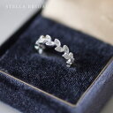 【STELLA BRIDAL公式】《最大180日保証》金属アレルギー対応 キュービックジルコニア イヤーカフ&リング ルスカス|高見え スターリングシルバー S...