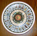 楽天Stellas Better Fortune House【お取り寄せ】ウェッジウッド絵皿・アルカナ「運命の輪」
