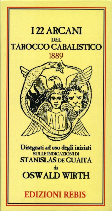 【大判22枚のタロットカード】オスワルド・ヴィルトのカバリスティック・タロット/22 Arcani del Tarocco Cabalistico di Oswald Wirth - Stellas Better Fortune House