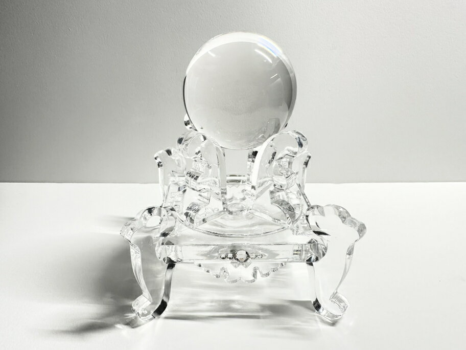 【水晶球】直径50mm【魔よけや瞑想に】返品交換不可商品