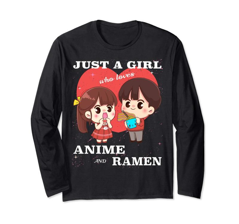 樂天商城 - アニメとラーメンが好きなだけの女の子 長袖