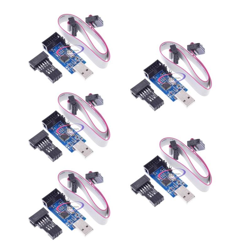 stellarshop㤨5sets 51 AVR Programmer ISP USBASP downloader USBISP Download CableפβǤʤ3,120ߤˤʤޤ