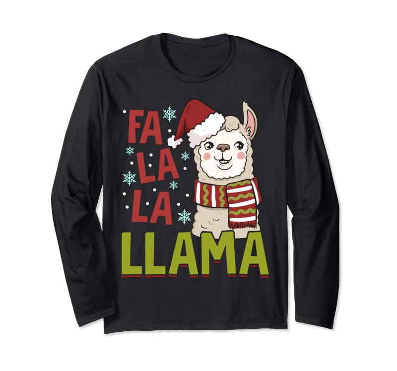 Rakuten - Kids Llama Pajamas for Girls Boys Funny Top Sleeping Pajama 長袖
