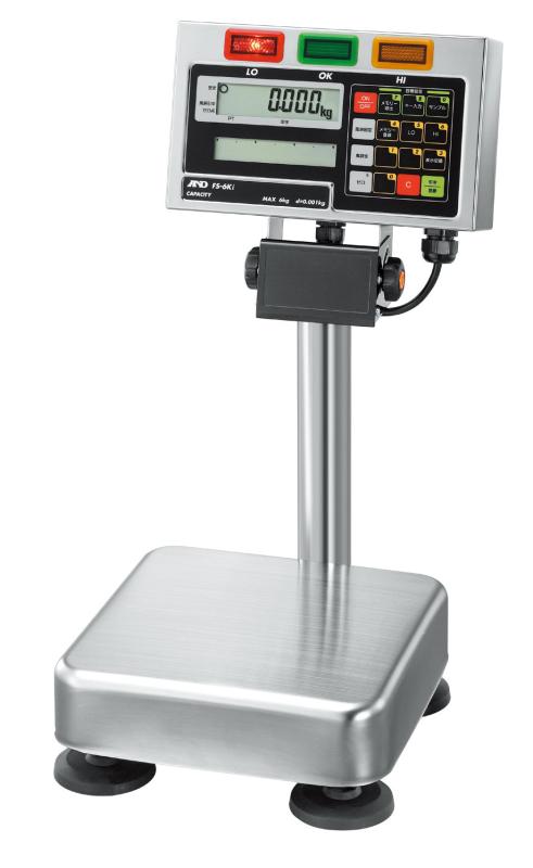 A&D 防塵・防水台はかり FS-6Ki ひょう量:6kg 最...(3)