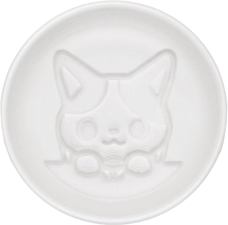 アルタ かぶきにゃんたろう 醤油皿 径90mm ひょこり AR0604399