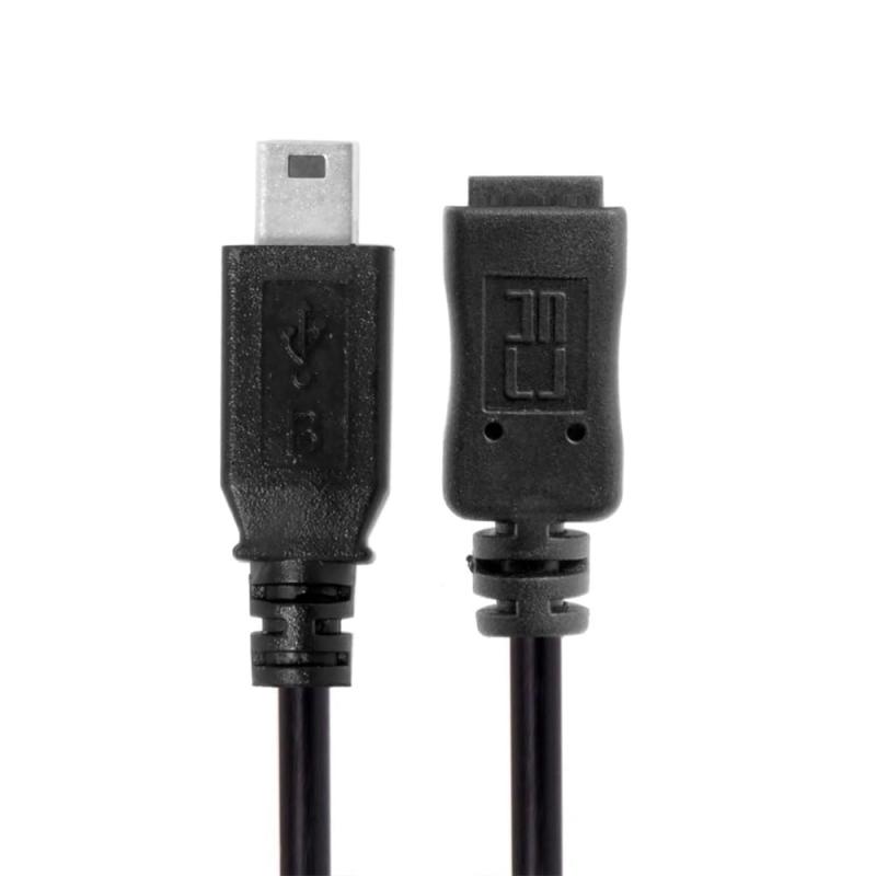 xiwai Mini B USB 5ピン オス - メス 延長ケーブル タイプB 充電コード GPSカメラ用