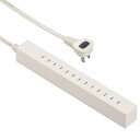 オーム電機 【自由に無駄なく差し込める】スリムタップ(1.5m/ホワイト) HS-T6515L-W/HS-T8515L-W(3)