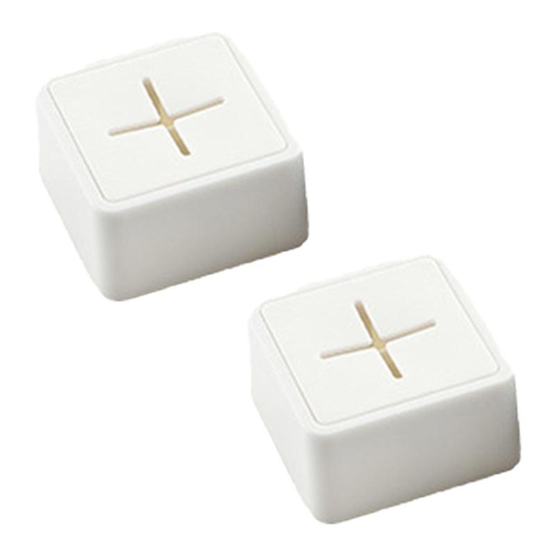 BRIIKPP タオルホルダー 2 個セット 粘着式 壁掛け ハンガー 取り付け簡単 収納用 洗面所/台所 (ホワイト) キッチン フック