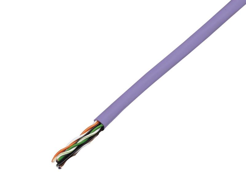 JAPPY LANケーブル TPCC Category 6 TPCC6 0.5mm X 4P ムラサキ JP規格：Cat.6シース色：紫サイズ×対数：0.5mm×4P仕上外径：φ6.0mm質量（1箱）：12kg