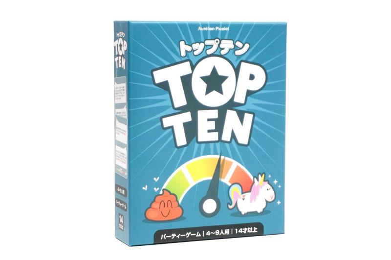 JELLYJELLYGAMES トップテン 例えと順位で盛り上がる協力型パーティークイズ 4~9人用 パーティーゲーム
