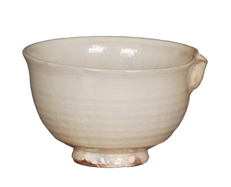 樂天商城 - 中村与平(Nakamura Yohei) 抹茶碗 白 サイズ:直径12.4x高さ7.8cm 片口 粉引 紙箱入