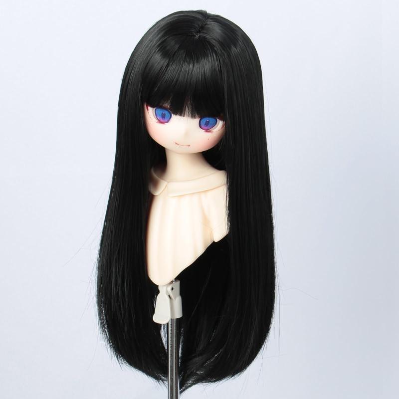 Linfairy 8~9inch 1/3 人形用 ロング ウィッグ ストレートのロングヘア