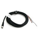 ZBLZGP DataMan 260 リーダー シリアルケーブル IO電源ケーブル M12 Aコード 12ピン メスケーブルコネクター COGNEX Industrial CCBL-05-01 ビジョンカメラ用 (3M)