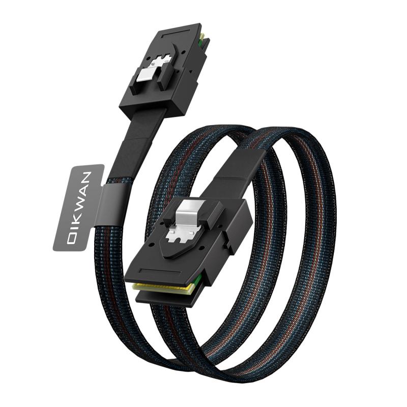 サーバ、Raidコントローラ、SAS/SATA HBA、データストレージシステム用の内部Mini-SASからMini-SASケーブル、SFF 8087 36針からSFF 8087-36針データケーブル公頭線