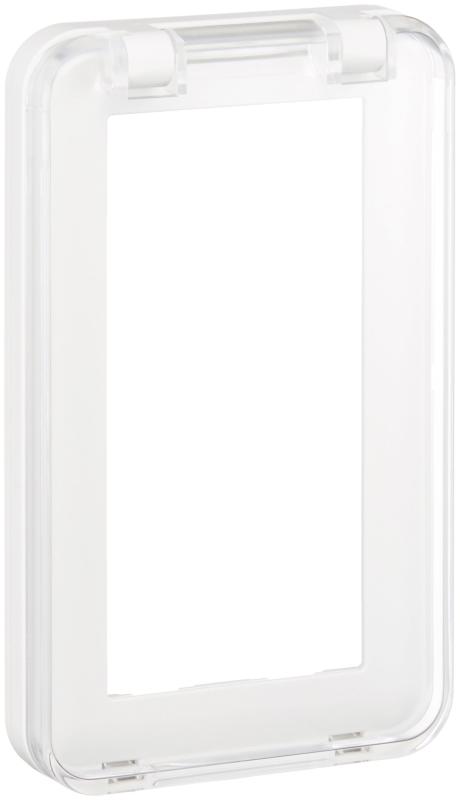 パナソニック(Panasonic) 保護カバー付スイッチプレート 1連用 ホワイト WTC7951W