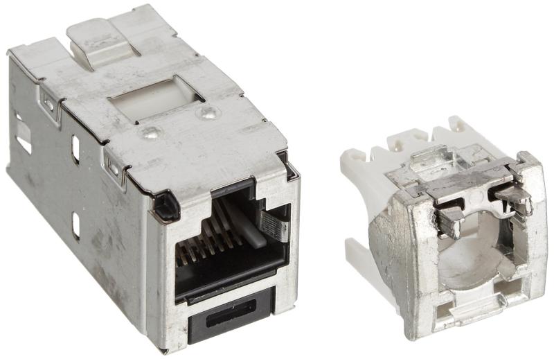パンドウイット Cat5e シールド付きモジュラージャック CJS5e88TGY
