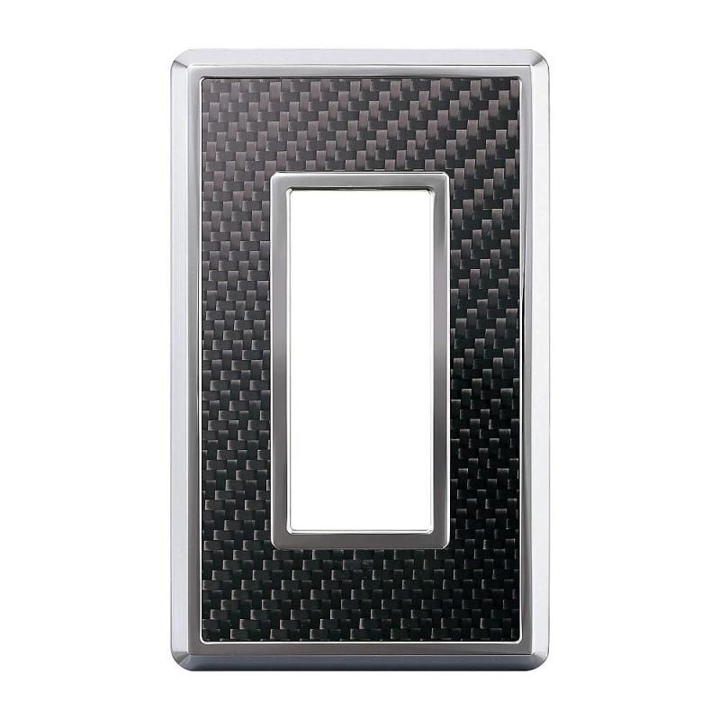 Switch Covers - スガツネ工業 スイッチ・コンセントプレート カーボンファイバーシリーズ PXP-CF01