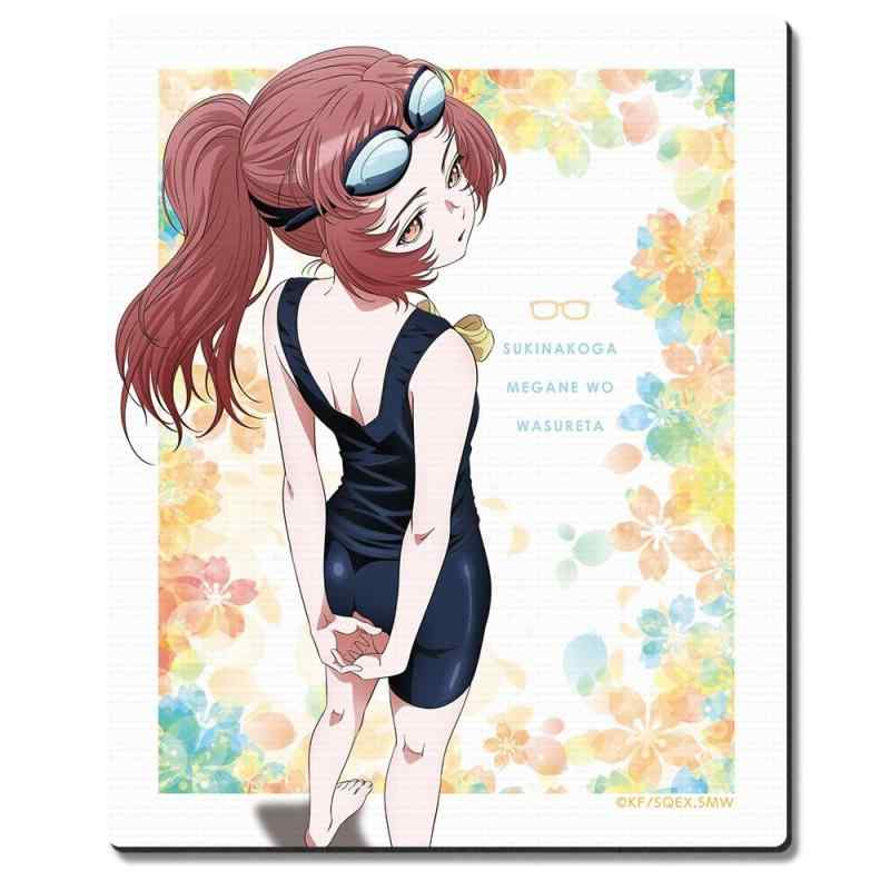 好きな子がめがねを忘れた ラバーマウスパッド