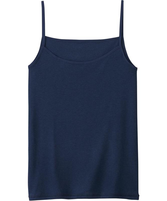 [ワコール キッズ ジュニア] 女児 キャミソール 【しっとり触感】 Uネック CZR709