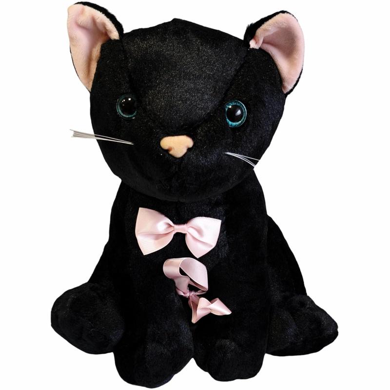 Rakuten - キューフラ(Q-FLA) いたずら 子猫 ネコ ねこ クロネコ アニマル ふわふわ プレゼント ギフト お祝い インテリア フラワーデコレーション 置き物