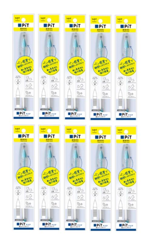 トンボ鉛筆 液体のり アクアピット 強力ペンタイプ PT-WP 10本組み