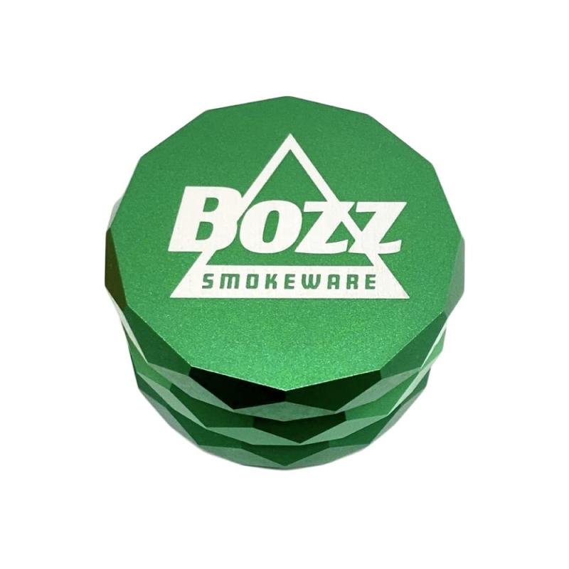 BOZZ ダイヤモンドシェイプ・メタルグラインダ― 4パーツ 63mm herb grinder(3.0)
