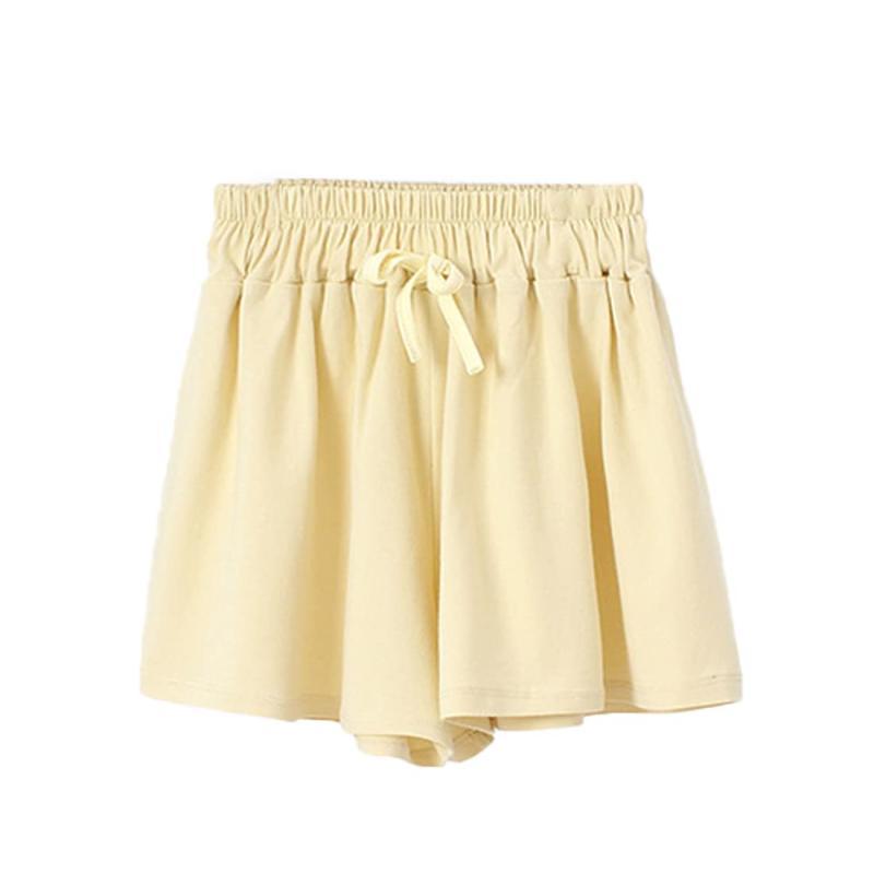 [Buffydeer] 子供 ショートパンツ ガールズ キュロット 女の子 男の子 運動着 部屋着 ルームウェア キッズ パンツ 半ズボン リボン 薄くて涼しい 夏服 綿