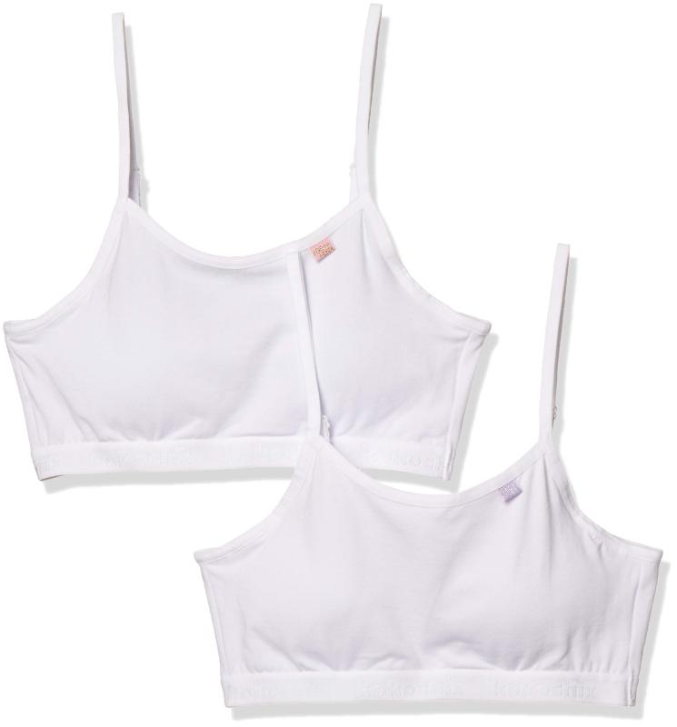 [ガロー] 女児ハーフトップブラ キャミタイプ モールドカップ付き 2枚組 kokochix ガールズ