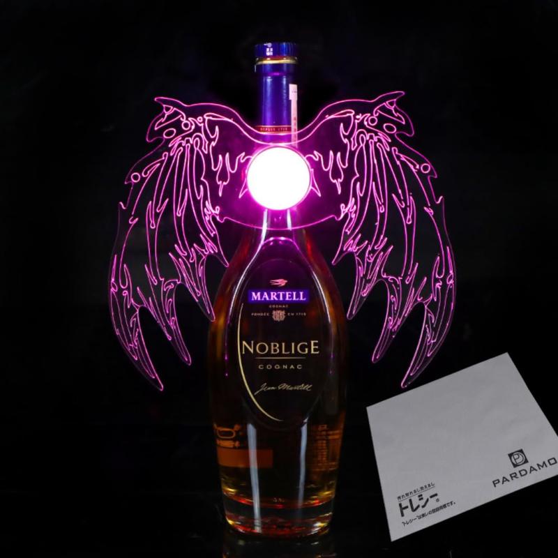 LEDボトルライト 光る 東レ 日本製 クリーナー付 セット シャンパン パーティー イベント バー ナイトクラブ