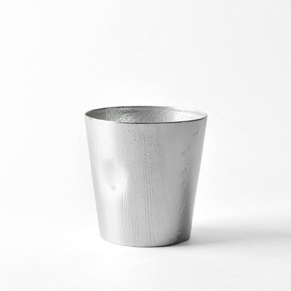 樂天商城 - 「UZUKURI Tumbler」伝統技法、浮造り（うづくり）した杉を錫（すず）に写し込んだタンブラー(容量：約350cc)