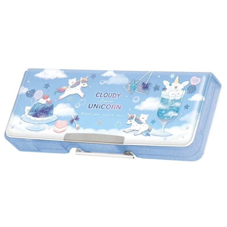 カミオジャパン(Kamiojapan) CLOUDY UNICORN コンパクト両面ペンケース 筆箱 085749 新学期ステーショナリーコレクション ふでばこ ユニコーン 雲(3)