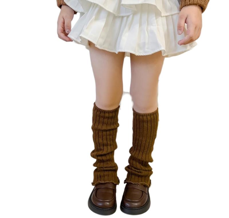 [VOKLLIYU] 女の子 子供靴下 キッズ ソックス クルーソックス 可愛い 綿 伸縮 通気性 吸汗 くつした 通学 通園 ハイソックス かわいい 靴下