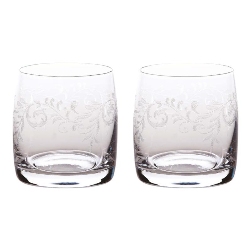 エルベクリスタル(Elbe Crystal) ペアオールドファッション「エヴァ」 クリア 容量310ml GK/P2/092/4915C/51052 ペアグラス 食器 ギフト プレゼント 結婚祝 内祝い 贈り物 記念品 グラス