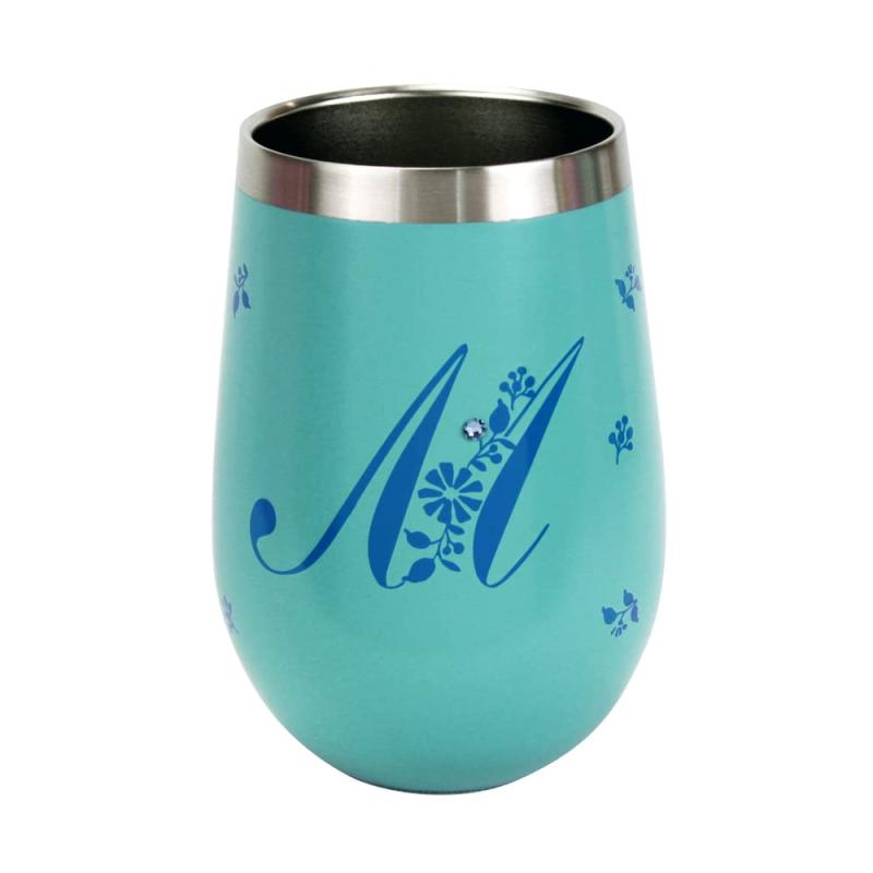 樂天商城 - maebata イニシャルサーモラウンドタンブラー（M） 350ml 52027