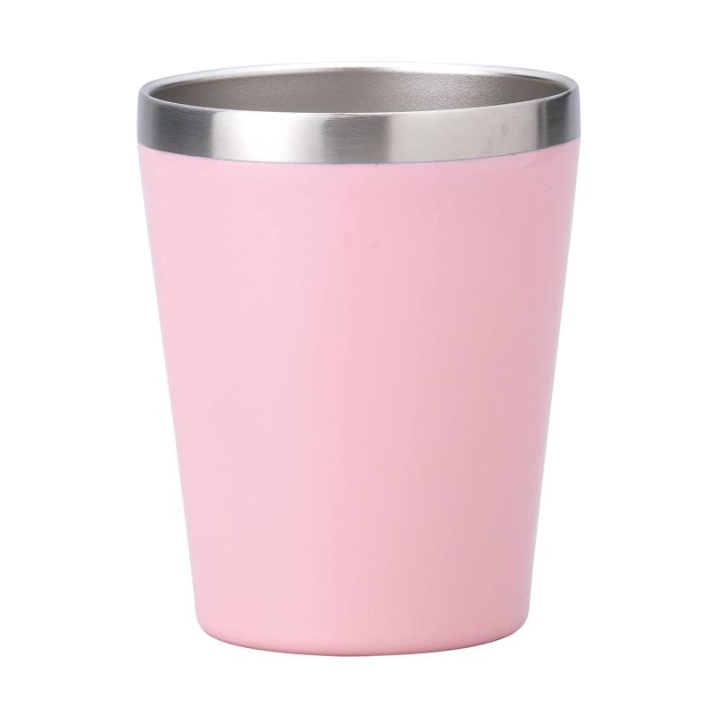 小倉陶器 真空断熱 ステンレスタンブラー 360ml 保温 保冷 二重構造 コンビニコーヒーカップ マグ (ピンク) 約φ8.5×h10.7cmサイズ：約φ8.5 H10.7