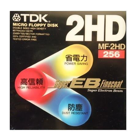 Floppy Disk Media - 3.5インチ2HDフロッピーディスク TDK MF2HD-256