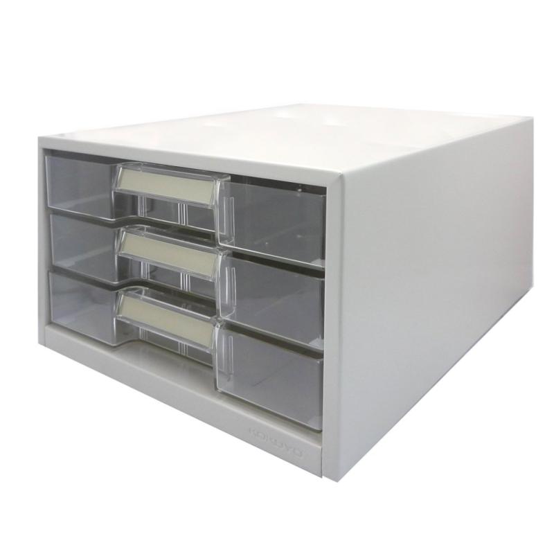 コクヨ レターケース 透明引き出し A4