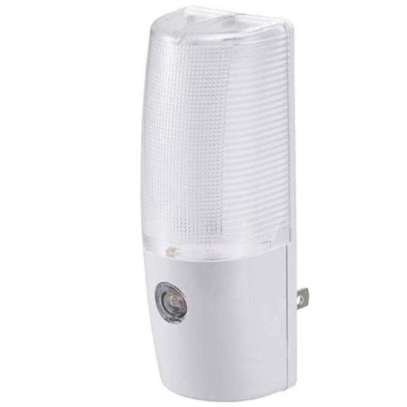 OHM LEDナイトライト 明暗センサー 白色LED NIT-ALA6MCL-WN 06-0631電源：AC100V 50/60Hz消費電力：約0.15W使用光源：白色LED×1個（交換不可）本体寸法（約）：幅42mm×高さ116mm×奥行43mm（プラグ含まず）質量（約）：58g