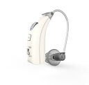【耳かけ式集音器】NKー02白 敬老の日 プレゼント ラジオ体操 集音器 充電式 テレビ