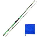 Wellvie classy 雷魚 ロッド 釣り竿 XH 7.6ft 2.28m 762XH ベイトロッド 超硬 2ピース 鯰ロッド ルアーロッド ビッグベイト ブラック/バス/タコ/ライギョ/ナマズ 初心者(迷彩柄)